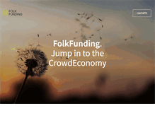 Tablet Screenshot of folkfunding.com